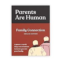 Parents Are Human | Bilingual Conversation Cards for Children, Parents & Grandparents | Family Card Game for Bonding & Communication | Therapy for Adults | English