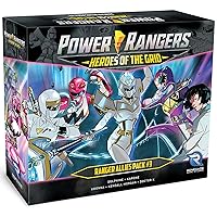 Renegade Game Studios Power Rangers Heroes of The Grid: Ranger Allies Pack #3 - Expansion, 5 New Female Heroes & Cards, Renegade Game Studios, RPG for 2-5 Players, 45-60 Min Playing Time, Ages 14+