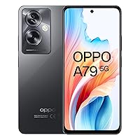 Oppo A79 5G Dual-SIM 128GB ROM + 4GB RAM (Only GSM | No CDMA) Factory Unlocked 5G Smartphone (Mystery Black) - International Version