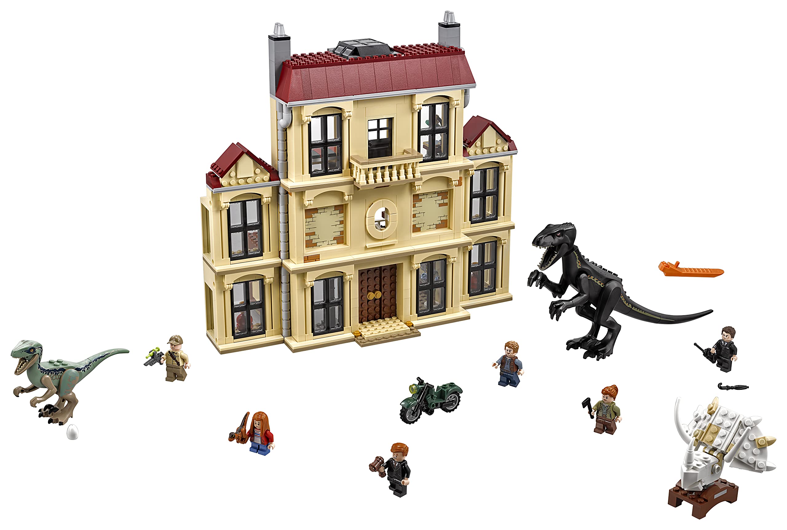 Lego Jurassic World's Indoraptor Verwüstung Lockw – Structure 75930 Toy for Boys & Girls