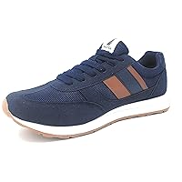 Nautica Men's Casual Lace-Up Fashion Sneakers Oxford Comfortable Walking Shoe-Kelvin-Navy-11