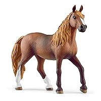 Schleich Horse Club 2023 Authentic Majestic Peruvian Pasos Mare Horse Figurine - Realistic Detailed Riding Horse Mare Toy for Boys and Girls Imagination and Play, Highly Durable Gift for Kids Ages 5+