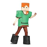 Alex Prestige Minecraft Costume, Multicolor, Medium (7-8)