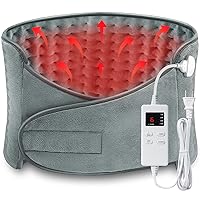 Newest Heating Pad for Back Pain and Cramps Relief, (12