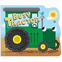 Busy Tractor - Touch and Feel Board Book - Sensory Board Book