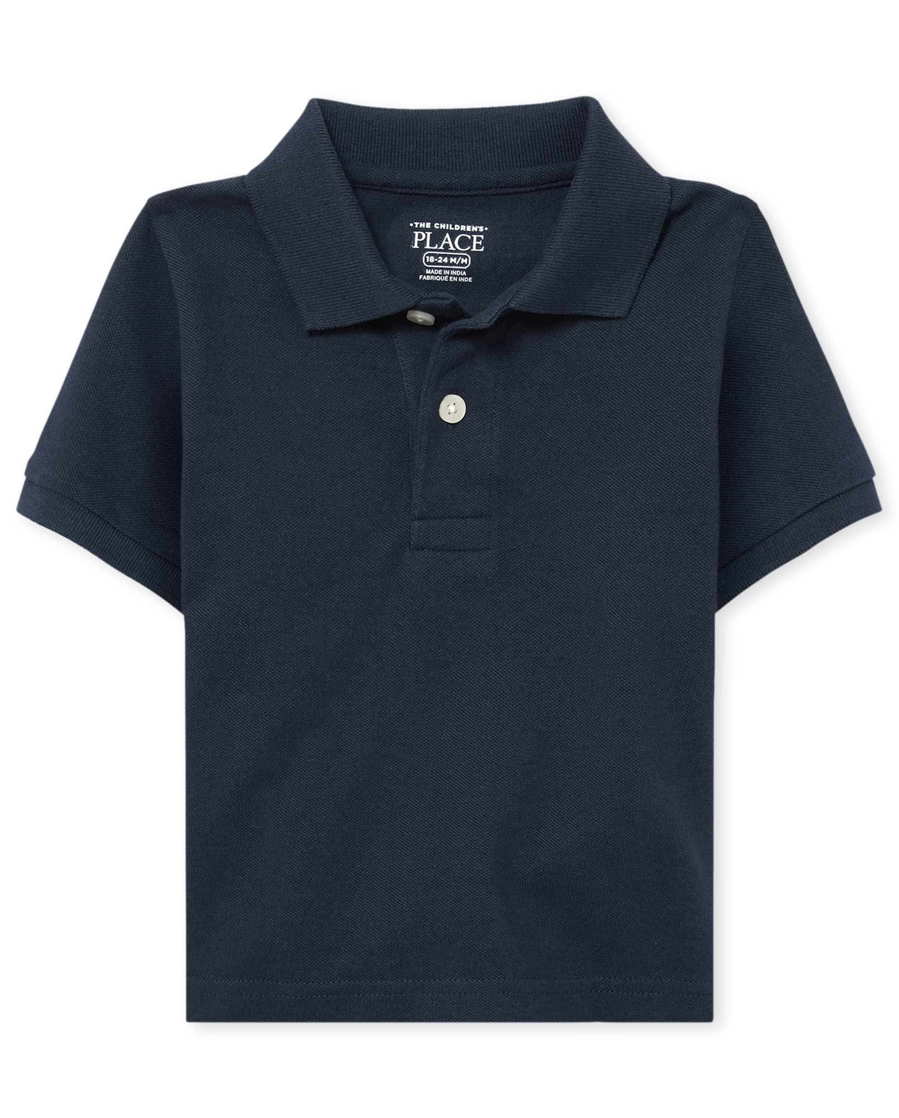 The Children's Place Baby Boys' and Toddler Short Sleeve Pique Polo