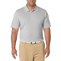 Men's Regular-Fit Quick-Dry Golf Polo Shirt (Available in Big & Tall), Light Grey Heather, X-Large