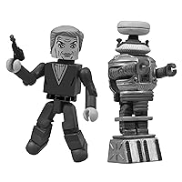 DIAMOND SELECT TOYS San Diego Comic-Con 2013 Lost in Space Black-and-White Minimates Action Figure, 2-Pack