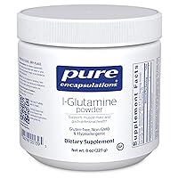 Pure Encapsulations L-Glutamine Powder | Supplement for Immune and Digestive Support, Gut Health and Lining Repair, Metabolism Boost, and Muscle Support* | 8 Ounces