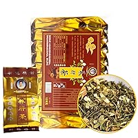Liver Detox Tea - 30 Teabags Herbalism Traditional Chinese Liver Cleanse Tea - Including Chrysanthemum, Jasmine, Mulberry Leaf, Momordica Grosvenor, Yine Abrus