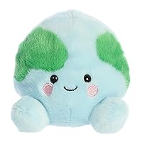 Aurora® Adorable Palm Pals™ Eve Earth™ Stuffed Animal - Pocket-Sized Fun - On-The-Go Play - Blue 5 Inches