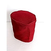 Red Burlap Cover Compatible with Keurig Coffee Brewing System (K Compact, Red)