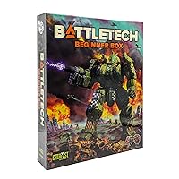 BattleTech Beginner Box 40th Anniversary by Catalyst Game Labs, Strategy Board Game, for 2 Players and Ages 14+