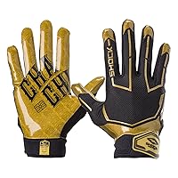 Shock Doctor Showtime Receiver Glove, Black/Gold ChaChing L