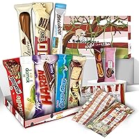 Mini Premium International Snack Box | Extraordinary Present |Multipack Hamper Gift of Sweet Candy | American Alike Old Fashioned Retro Turkish Treats | Kingdom Themed Box |10 Full-Size Chocolate Bars