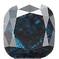 Natural Loose Diamond Cushion Blue Color SI1 Clarity 2.70 MM 0.12 Ct KR1051