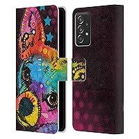 Head Case Designs Officially Licensed Dean Russo Pop Chihuahua Dogs Leather Book Wallet Case Cover Compatible with Galaxy A52 / A52s / 5G (2021)