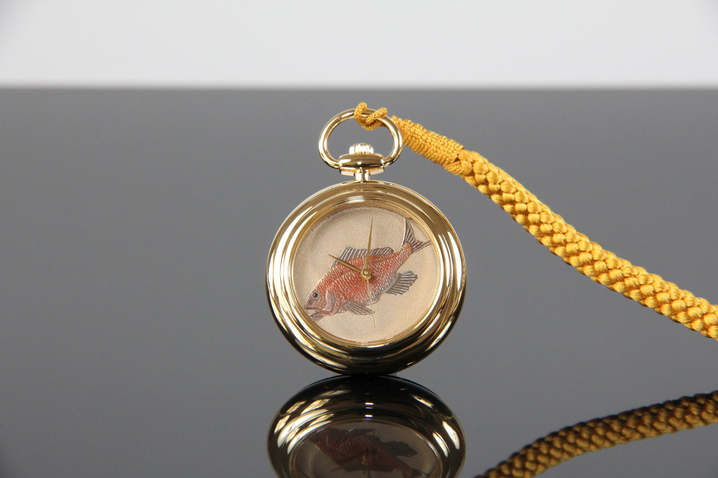 Urushi Maki-e Pocket Watch Joga