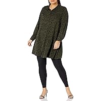 City Chic Women's Apparel Women's Plus Size Shirt Mini Skin