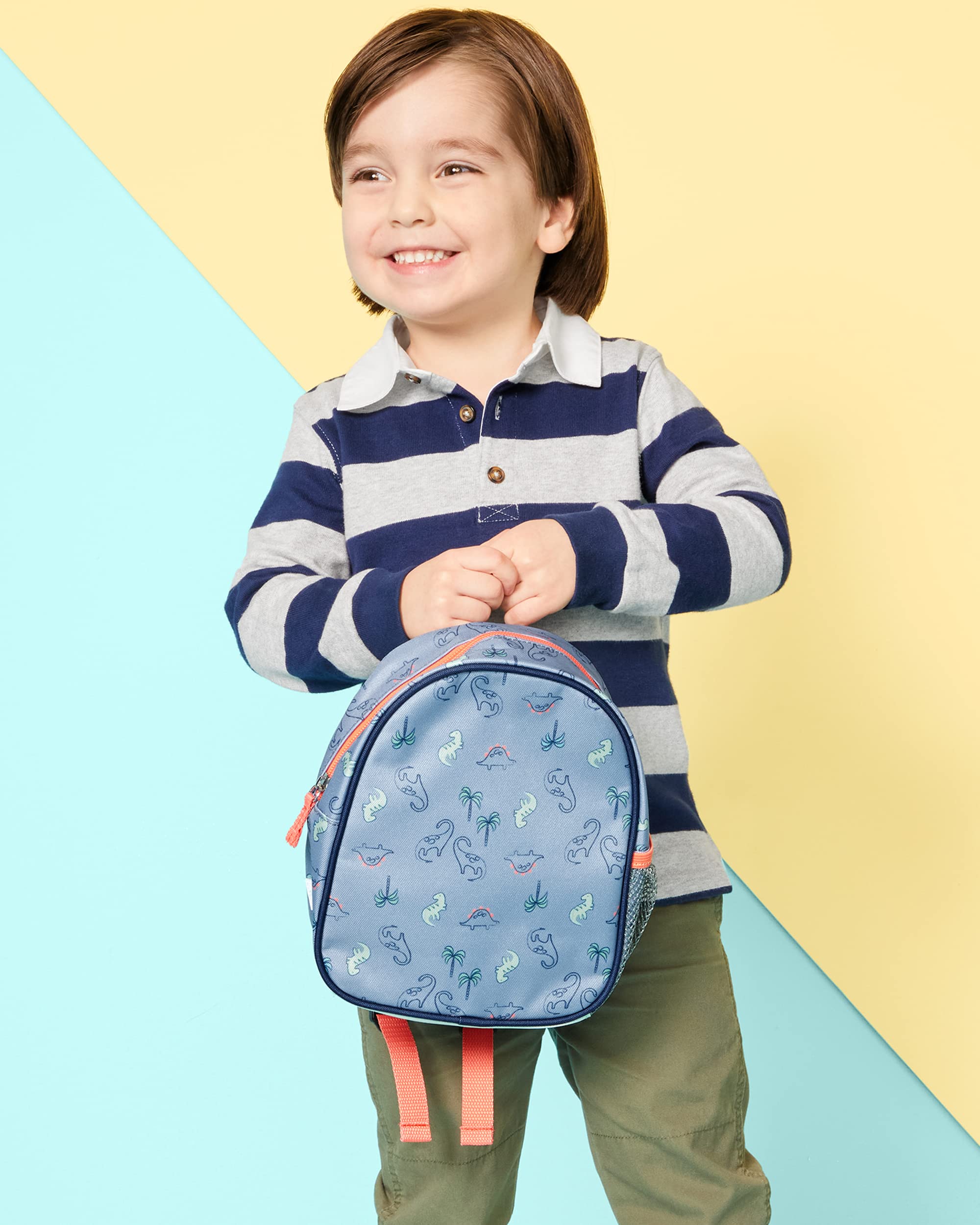 Simple Joys by Carter's Mini Backpack, Blue Dinosaur, One Size