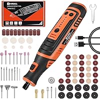 DEPSTECH Rotary Tool Cordless Kit, 30000RPM Multi Power Carving Tools