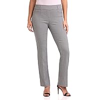 Rekucci Womens Ease Into Comfort Fit Barely Bootcut Stretch Pants