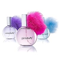 Showgirl Body Mist and Perfume Set | Gift Set for Girls with Fur Puff Balls | Fashion Collection (3 Piece)