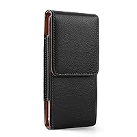 Vertical Phone Holster Pouch for Nokia C1 Plus, C2 Tava, C2 Tennen, 1.3, 2.3, C1, 3.1 A C Plus, 2.2, X71, 9 PureView, 4.2, 2 V, 8.1, 7.1