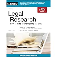 Legal Research: How to Find & Understand the Law Legal Research: How to Find & Understand the Law Paperback Kindle