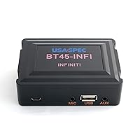 USA SPEC (BT45N-INFI) Bluetooth® Music & Phone Interface kit for Select (2003-2012) Infiniti/Nissan Models with or Without SAT Radio
