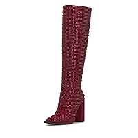 Jessica Simpson Women's Lovelly Embellished Over The Knee Boot High