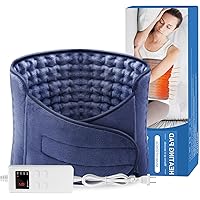 Upgraded Heating Pad XL Electric Heat Pads with 4 Timer Settings (12