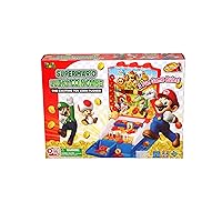 EPOCH Games Super Mario Lucky Coin Game - Tabletop Skill and Action Game for 1-2 Players - Collect Coins, Win Prizes, and Have Fun!