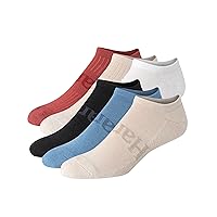 Hanes Men's Originals Supersoft No Show, Cushioned Socks, Shoe Sizes 6-12, 6-Pairs