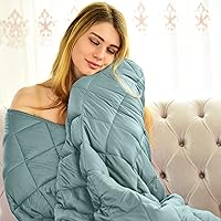 Weighted Blanket - 100% Bamboo Viscose - 20 lbs 60