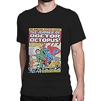 Marvel Mens Spiderman T Shirt | Comic T Shirts for Men | Official Spiderman Merchandise