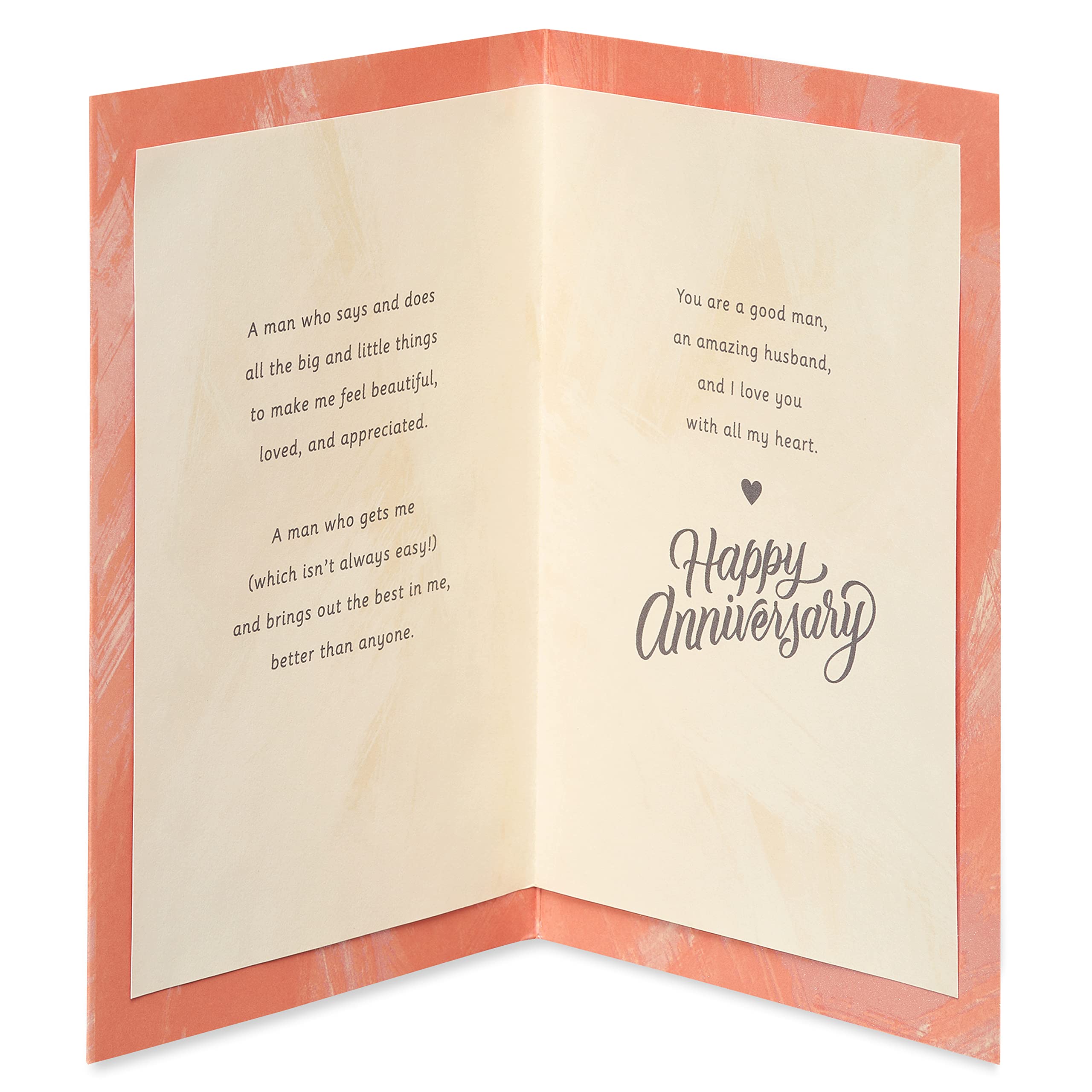 American Greetings Anniversary Card for Him (The Best In Me)
