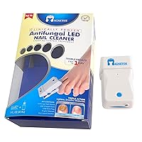Fungal Nail Treatment - Remove Toenails Discoloration and Fungus - LED Light-Activated Therapy Device Restores Healthy Appearance