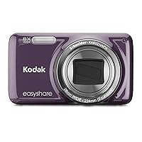 Kodak EasyShare M583 14 MP Digital Camera with 8x Optical Zoom and 3-Inch LCD - Purple