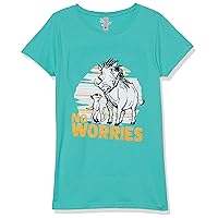 Disney Girl's No Worries Club T-Shirt