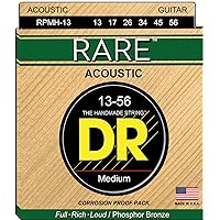 DR Strings Rare - Phosphor Bronze AcousticHex Core 13-56