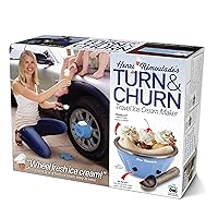 Prank-O Turn & Churn Gag Gift Empty Box, Mother's Day Gift Box, Wrap Your Real Present in a Convincing and Funny Fake Gift Box, Practical Joke for Birthday Presents, Holidays, Parties