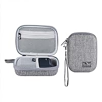 GL.iNet Gadget Organizer Case for Travel Routers GL-AXT1800/ MT3000/ SFT1200/ E750/ A1300, Chargers, Cables, and Accessories, Durable Pouch, Hand-carry EVA bag, Anti-shock, Water Resistant (Grey)
