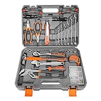 ‎DNA MOTORING TOOLS-00059 160-piece Mechanics Auto & Home Repair Tool Set Household Hand Tool Kit with Storage Case