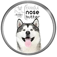 The Blissful Dog Malamute Unscented Nose Butter - Dog Nose Butter, 8 Ounce