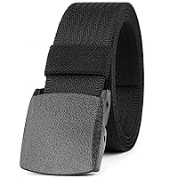 Nylon Canvas Breathable Military Tactical Men Waist Belt With Plastic Buckle