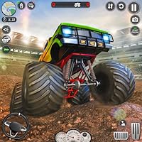 Monster Truck Jumping - Stunt Truck Racing Adventure