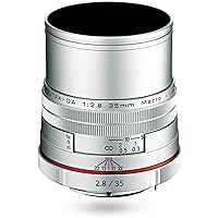 Pentax HD Pentax DA 35mm f/2.8 Macro Limited Lens (Silver)(Japan Import-No Warranty)