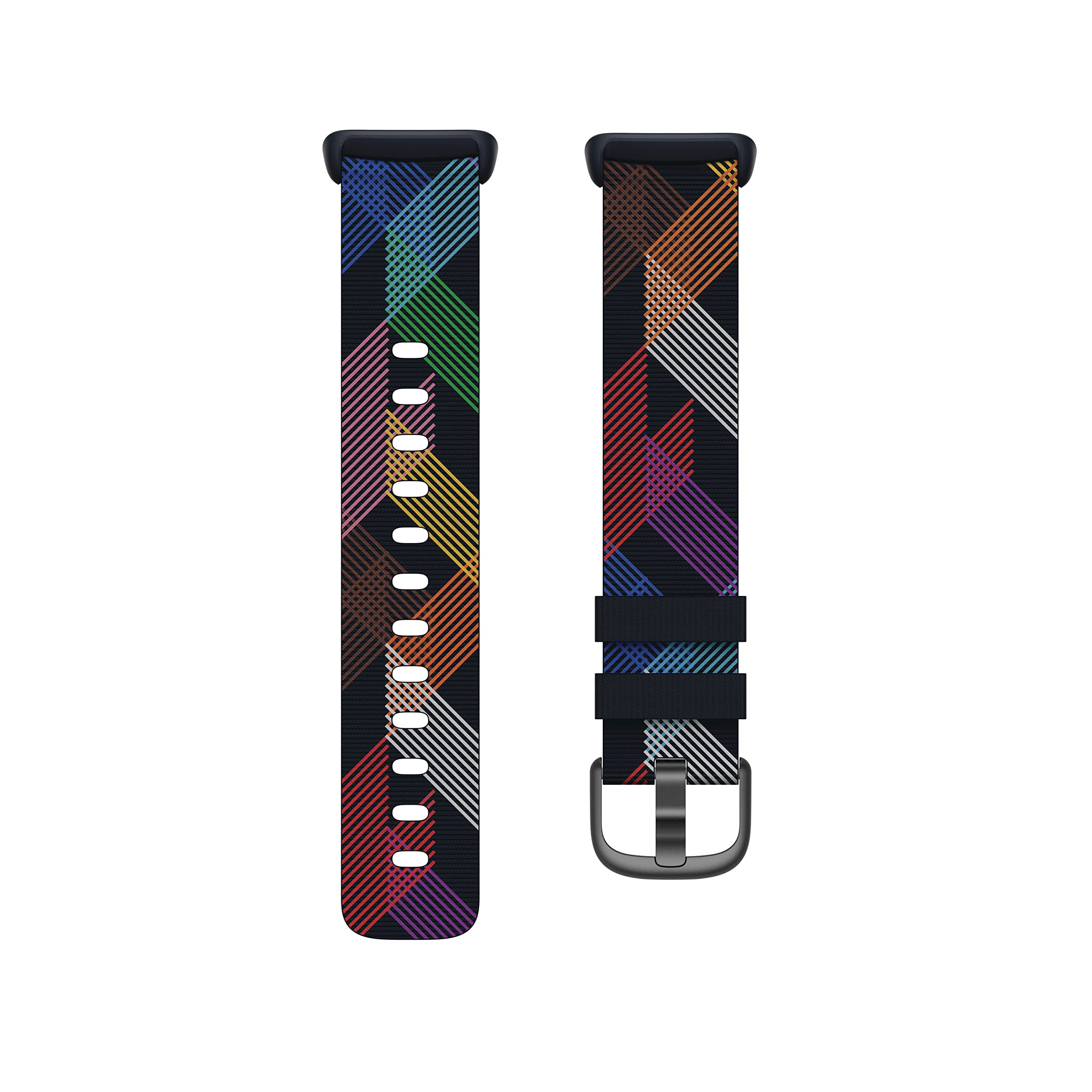 Fitbit Charge 5,Woven Band,Prism Pride,Small