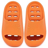 Boys Girls Slide Sandals Soft Cushioned Thick Sole Non-slip Summer Slippers Quick Drying Bathroom Shower Pool Beach Sandals for Toddler Little Kids
